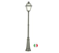 Lampione lanternone classico piazzali in alluminio Roma I561.C133 Made in Italy