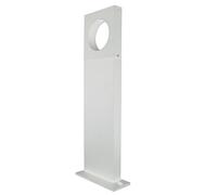 Lampione LED 12W cerchio palo 50cm esterno IP65 luce giardino cortile viale 230V