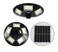 LAMPIONE LED SOLARE SENSORE MOVIMENTO 300W FARO GIARDINO STRADALE TELECOMANDO