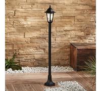 Lindby lampione Nane, 122 cm, lanterna, resistente all'acqua di mare, E27 LINDBY