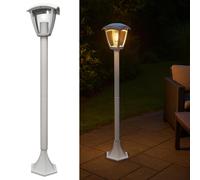 Lampione moderno giardino E27 lampioncino impermeabile luce viale cortile 230V