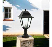 Lampione Nostalgico AILEAN Nero 62Cm IP44 Lampada Da Giardino Esterno