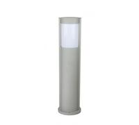 Lampione Ovale CANDO 65 CM IP54 In Argento E27 Per Giardino Esterno