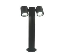 LAMPIONE PALO DA GIARDINO CON DIFFUSORI ORIENTABILI PER ESTERNO ATTACCO LED GU10