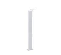 Piantana Contemporanea Style Alluminio Bianco Led 9W 3000K Ip54