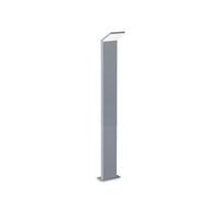 Lampione Per Esterno Contemporaneo Style Alluminio Grigio Led 9W 4000K Ip54