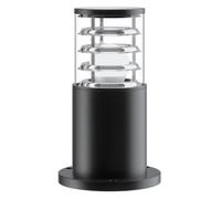Lampada Da Terra Moderna Per Esterno Alluminio Nero 1 Luce E27 60W Ip54