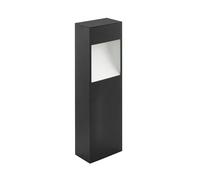Lampione Per Esterno Moderno Manfria Alluminio Grigio Led