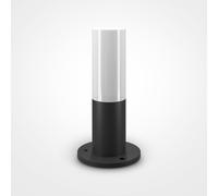 Lampione Per Esterno Moderno Metallo Nero 1 Luce Le27 60W Ip54