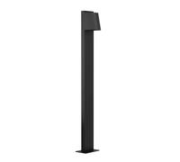 Eglo Stagnone - Lampada da terra a LED da giardino per esterni, luce per vialetto in metallo nero, include lampadina GU10, luce bianca calda, IP54