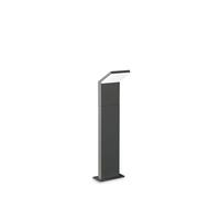 Lampione Per Esterno Moderno Style Alluminio Grigio Led 9W 4000K Ip54