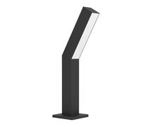 Eglo Lampada LED a terra per esterni Ugento, lampada per giardino e patio, in metallo nero, IP44, altezza 36 cm, bianco caldo