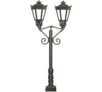 LAMPIONE PER PARCO DOPPIA H0 MODELLO PRONTO GIA' ASSEMBLATO VIESSMANN MODELLISMO