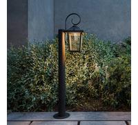 Lampione Philips Buzzard, nero, 75 cm, IP44, E27 Philips