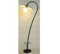 LAMPIONE PIANTANA PIATTO IN FERRO BATTUTO PER VIALE LANTERNA PIANTANE LAMPADA