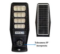 Lampione Solare 1000W Telecamera WiFi Sensore Movimento Crepuscolare IP66