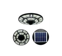 LAMPIONE SOLARE LED 1200w UFO SENSORE CREPUSCOLARE IP67 TELECOMANDO STRADALE