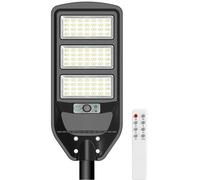 Lampione solare LED 120W 1800lm 6000k luce fredda Vito
