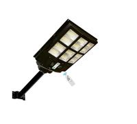 Lampione Solare LED 600W Faretto Stradale Sensore Movimento Telecomando e Staffa