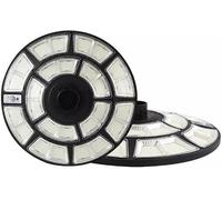 LAMPIONE SOLARE LED UFO 5000W FARO LUCE SENSORE CREPUSCOLARE E MOVIMENTO IP66 LM