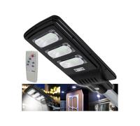 LAMPIONE STRADALE 90LED 90W PANNELLO FOTOVOLTAICO ENERGIA SOLARE ESTERNO IP65
