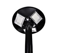 Lampione Stradale A Led Solare Rotondo Da 350 Watt Luce Fredda Con Telecomando