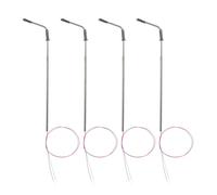 Lampione stradale da 20 cm LQS08 a testa singola, bianco brillante