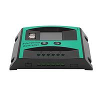 Lampione stradale fotovoltaico con doppia porta USB PWM automatico regolatore di carica solare 12V / 24V (10A)