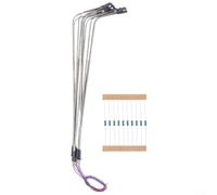 Lampione stradale in metallo 1:50 HO OO Scala LED Lampione