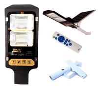 Lampione stradale LED 100W pannello solare con staffa e telecomando XJ-96100