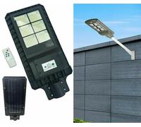 LAMPIONE STRADALE LED 120 W PANNELLO SOLARE FOTOVOLTAICO LED CON TELECOMANDO