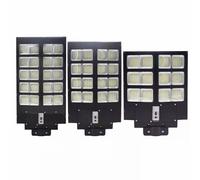 LAMPIONE STRADALE LED 600W CON PANNELLO SOLARE TELECOMANDO CREPUSCOLARE