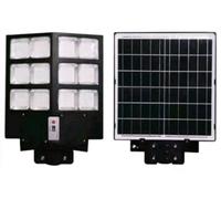 LAMPIONE STRADALE LED 600W CON PANNELLO SOLARE TELECOMANDO CREPUSCOLARE