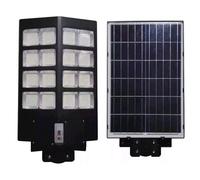 LAMPIONE STRADALE LED 800w PANNELLO SOLARE FOTOVOLTAICO FARO LUCE FREDDA