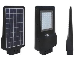 LAMPIONE STRADALE LED SOLARE 15W 6000K NERO; VT-ST15 8549 (V-TAC) Qtà X 1