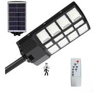 Lampione Stradale Solare 1000/2000/3000W con Sensore di Movimento Crepuscolare