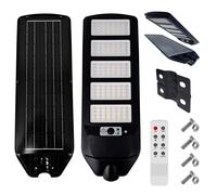 lampione stradale solare 180W 270W faro LED pannello telecomando e sensore