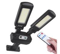 Lampione stradale solare 5W con 2x 450 lumen IP54 per esterni resistente