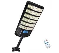 Lampione Stradale Solare Faro a Led IP65 + Sensore di Movimento con Telecomando