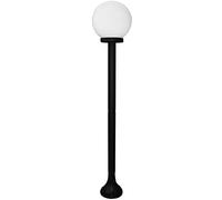 LAMPIONE SU PALO DA GIARDINO PARCO PIAZZALE CON PALLA COME PARALUME