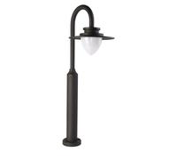 Lampione Vintage - Decò Texas Alluminio Grigio Policarbonato Led 9W 3000K