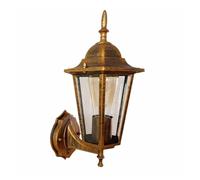 Lampioni Giardino Applique Da Parete Per Esterni In Bronzo, Lampada Da Parete In Vetro, Lampada Da Parete Vintage Impermeabile, Lanterna Da Parete In Alluminio Per Giardino Di Villa Lanterna(1 Pack)