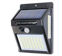 Lampioni Stradali, 100 LED Controllo della luce solare 3 lati Energia Lampione Cortile Percorso Casa Giardino Lampada a energia Applique(100LED - 6 pcs)