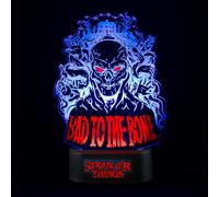 Grupo Erik Lampada Gaming Stranger Things - Stranger Things Gadget : Lampada Scrivania e da Comodino Con Luce LED (USB o Batterie) Regalo per Fan │ Merchandising Ufficiale (16x23 cm)