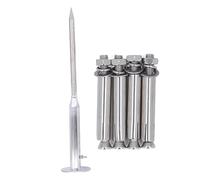 Lampone Acciaio in acciaio inossidabile Sicurezza del tetto Protezione lampi torre 50 cm Building
