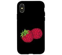 Lamponi Freschi Dolci Frutti Estivi Custodia per iPhone X/XS