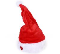 Lamppdcor Babbo Natale 15.8, cappello natalizio divertente che gioca e balla per le feste