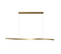 Lamps Personality Metal Strip Pendant Light LED Tri-Color Dimmable Ceiling Hanging Lamp Minimalist Home Adjustable Suspended Fixture Nordic Table Kitchen Chandelier