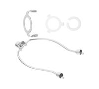 Lampshade Holder Harp Fitting Lamp Shade Holder 6 Inch Silver Change Lamp Shape 1 Set