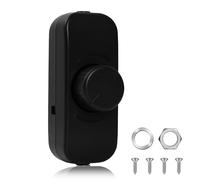 Lamptobe Dimmer per Lampade a LED 220V Regolatore Dimmer a Manopola Interruttore